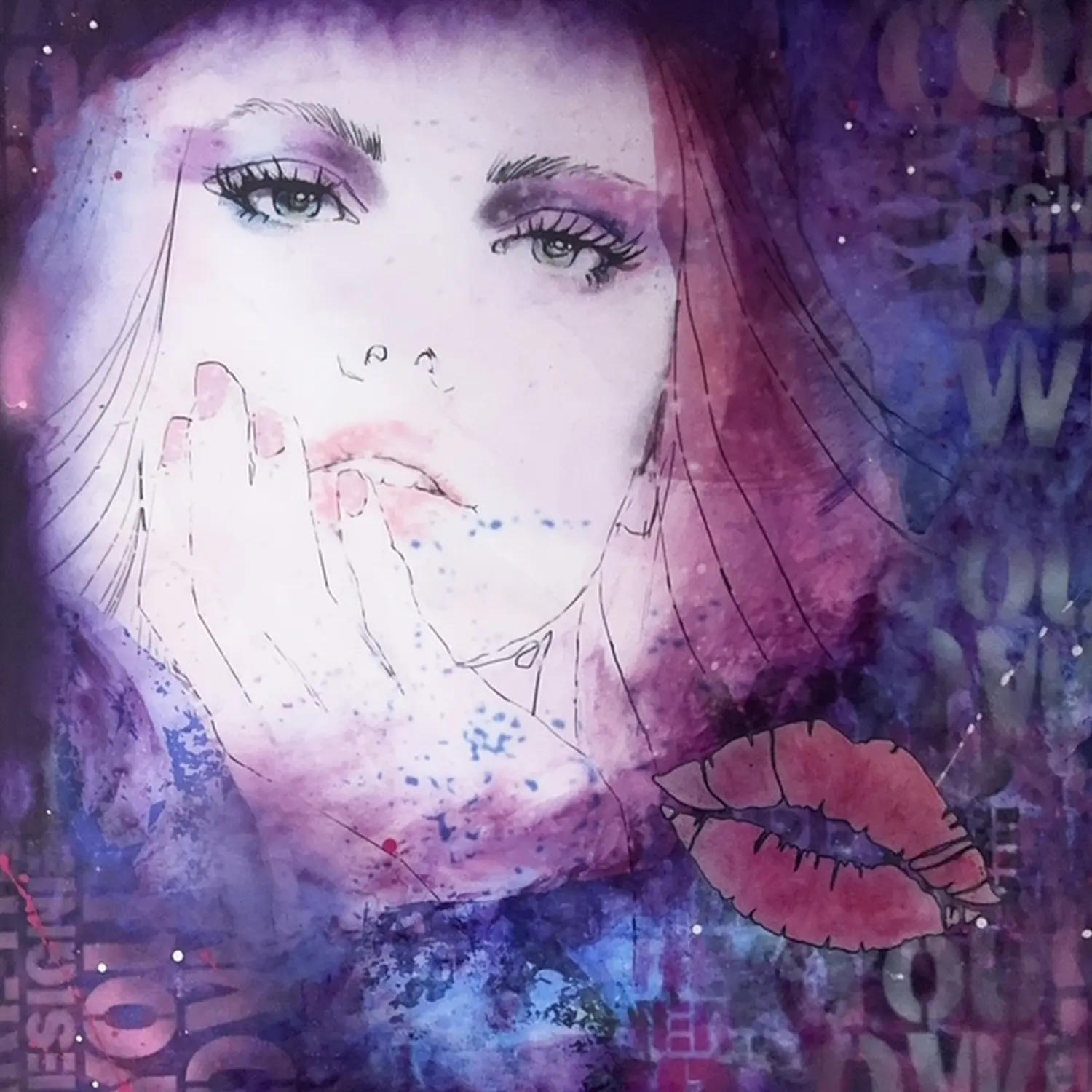 Jungs Art - Kiss von Carina Jung