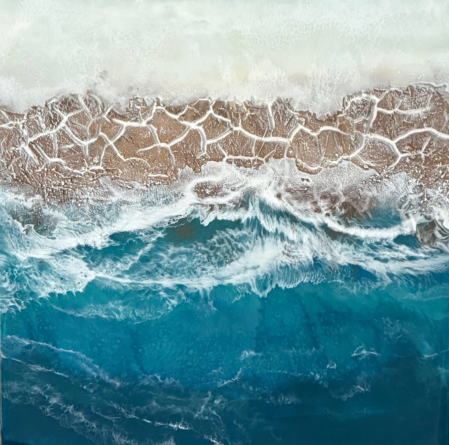 Jungs Art - Breaking Waves von Carina Jung